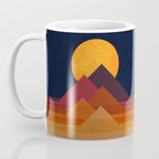 Full moon and pyramid Coffee Mug Gallery Image 3