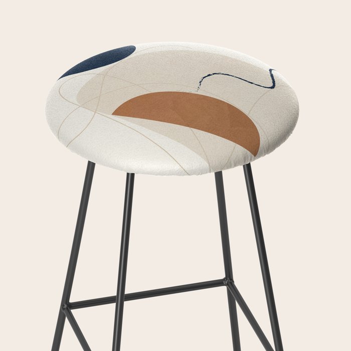 Spiraling Geometry 2 Stool Gallery Image 2