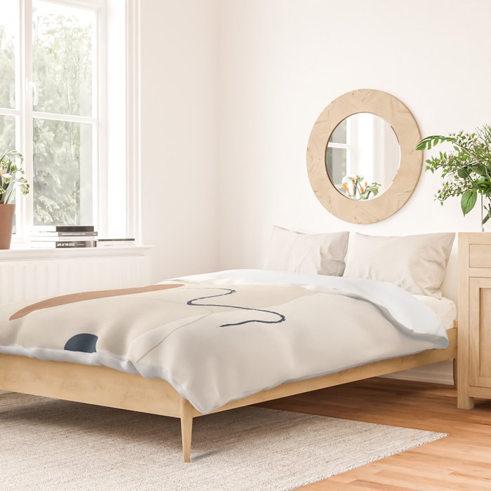 Spiraling Geometry 2 Duvet Cover Gallery Image 2