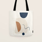 Spiraling Geometry 2 Tote Bag Gallery Image 1