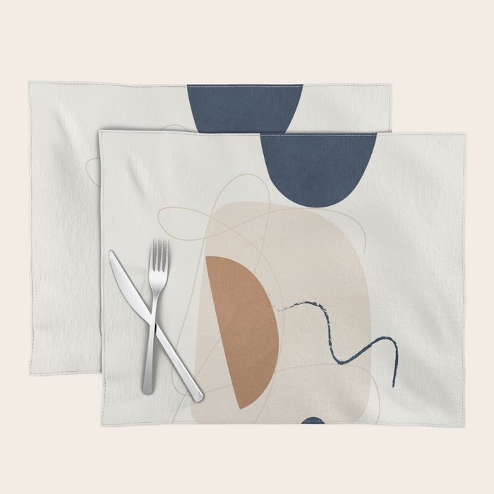 Spiraling Geometry 2 Placemat Gallery Image 1