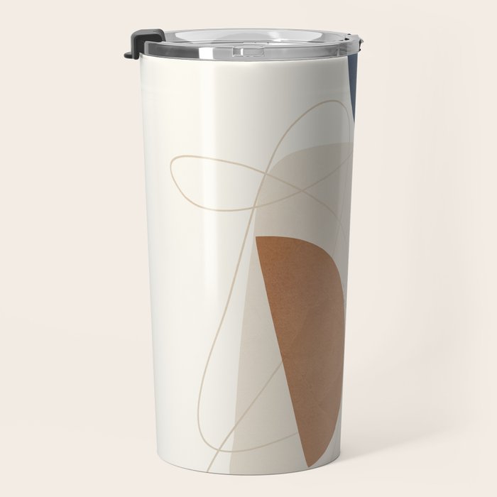Spiraling Geometry 2 Travel Mug Gallery Image 3