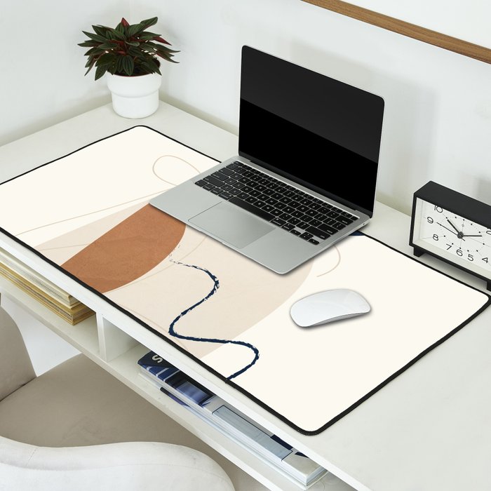 Spiraling Geometry 2 Desk Mat Gallery Image 2