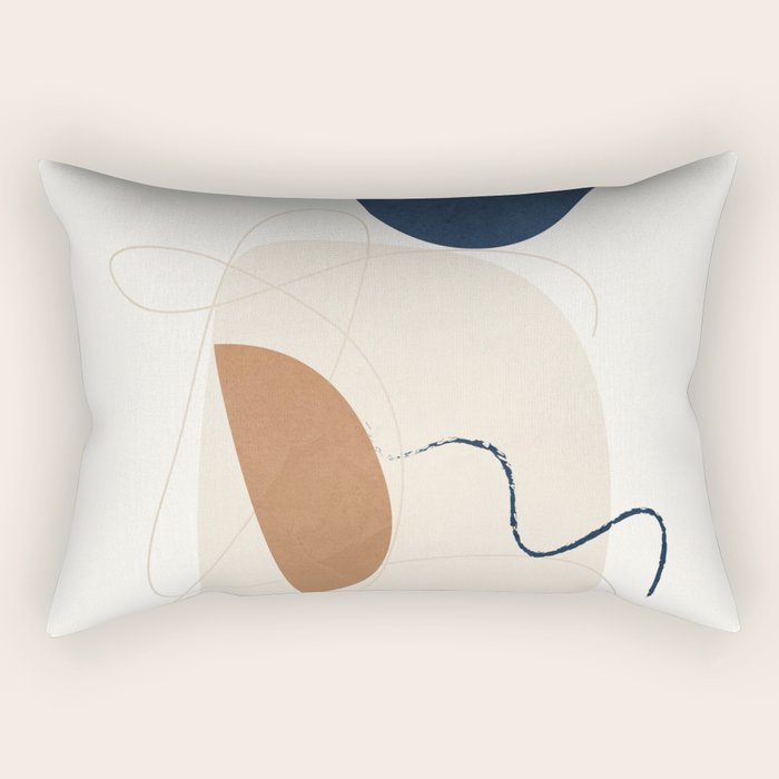 Spiraling Geometry 2 Rectangular Pillow Gallery Image 1