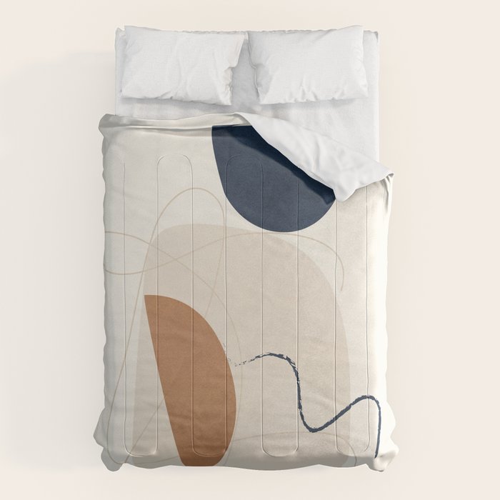 Spiraling Geometry 2 Comforter Gallery Image 1
