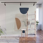 Spiraling Geometry 2 Wall Mural Gallery Image 1