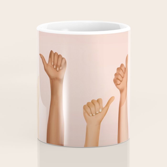 Thumbs Up Coffee Mug Gallery Image 4