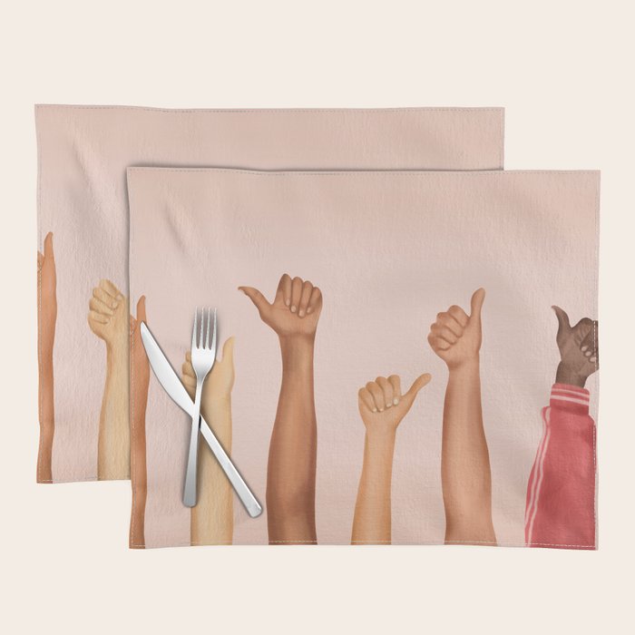 Thumbs Up Placemat Gallery Image 1