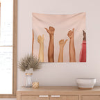 Thumbs Up Wall Tapestry Gallery Image 2