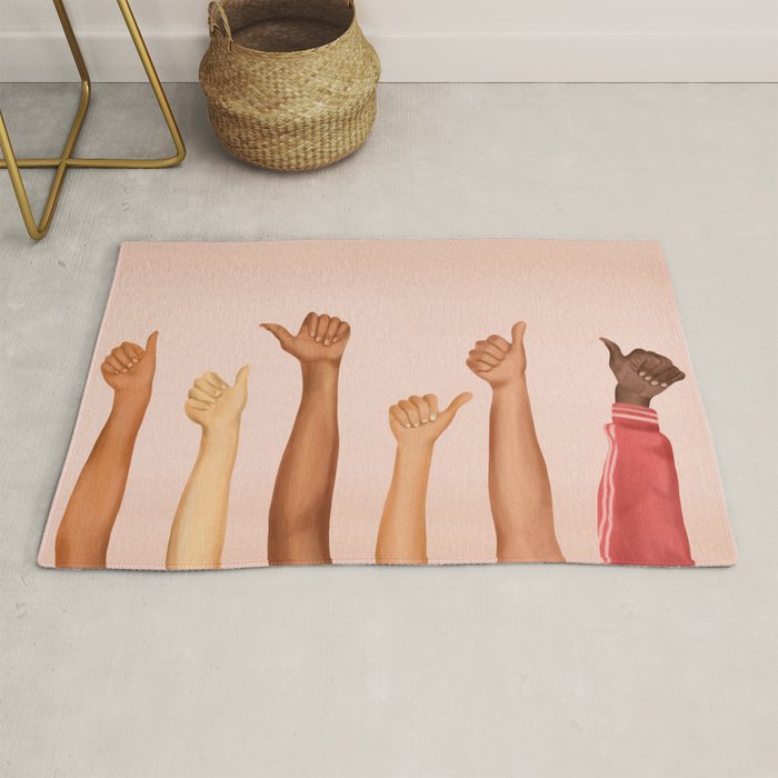 Thumbs Up Rug Gallery Image 1