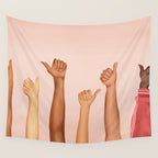 Thumbs Up Wall Tapestry Gallery Image 4