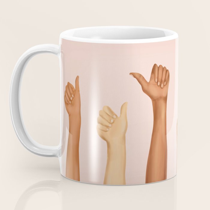 Thumbs Up Coffee Mug Gallery Image 3