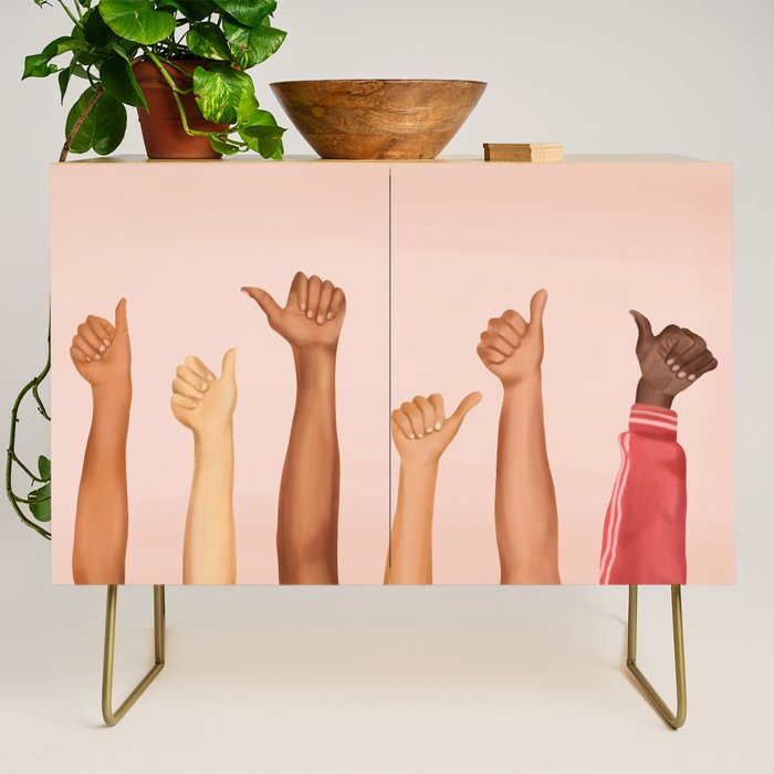 Thumbs Up Credenza Gallery Image 1