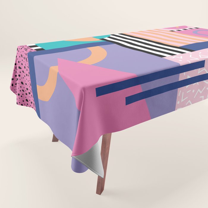 Memphis pattern 84 - 80s / 90s Retro Tablecloth Gallery Image 1