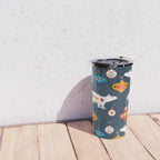 Christmas Retro decorations no2 Travel Mug Gallery Image 4