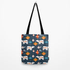 Christmas Retro decorations no2 Tote Bag Gallery Image 2