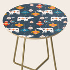 Christmas Retro decorations no2 Side Table Gallery Image 2