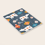 Christmas Retro decorations no2 Notebook Gallery Image 3