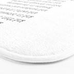 Life Is Amazing. LR Knost Quote Bath Mat Gallery Image 3