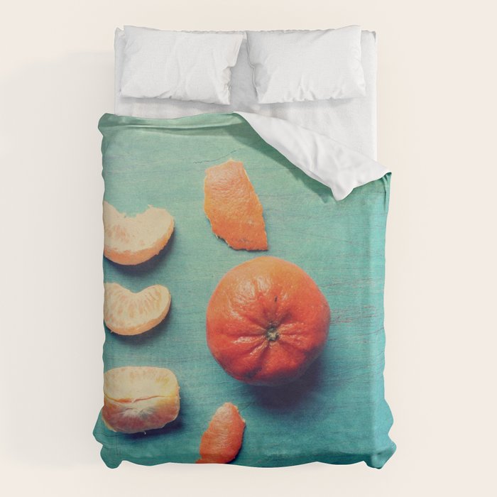 Orange Wedge Duvet Cover Gallery Image 6