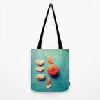 Orange Wedge Tote Bag Gallery Image 2