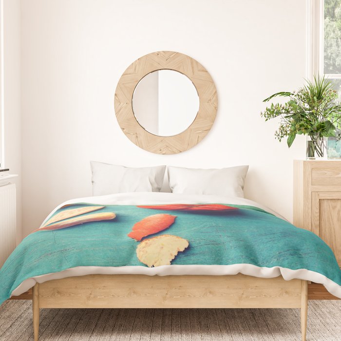 Orange Wedge Duvet Cover Gallery Image 3