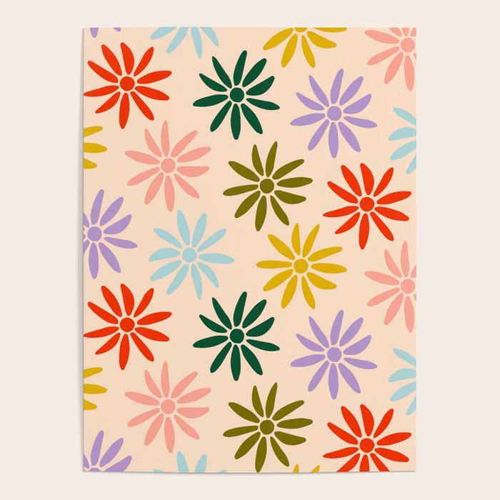 Retro Groovy Sun  Poster Gallery Image 1