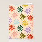 Retro Groovy Sun  Stationery Card Gallery Image 2