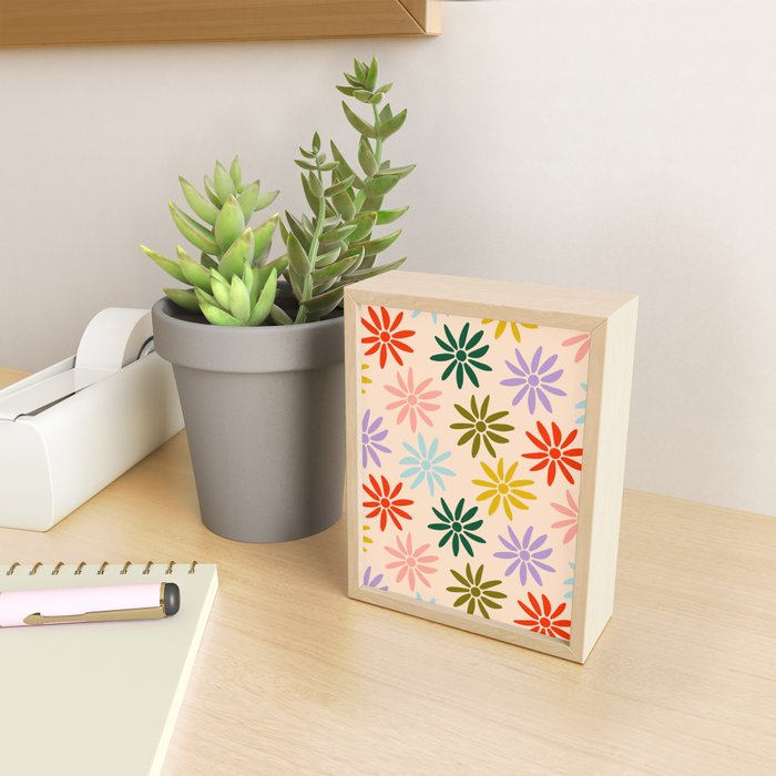 Retro Groovy Sun  Mini Art Print Gallery Image 2