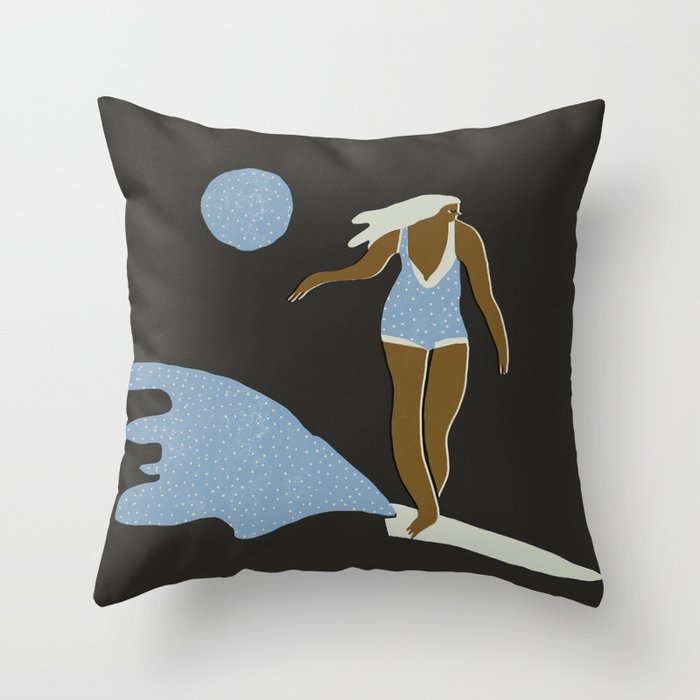 Moonride Throw Pillow Gallery Image 1