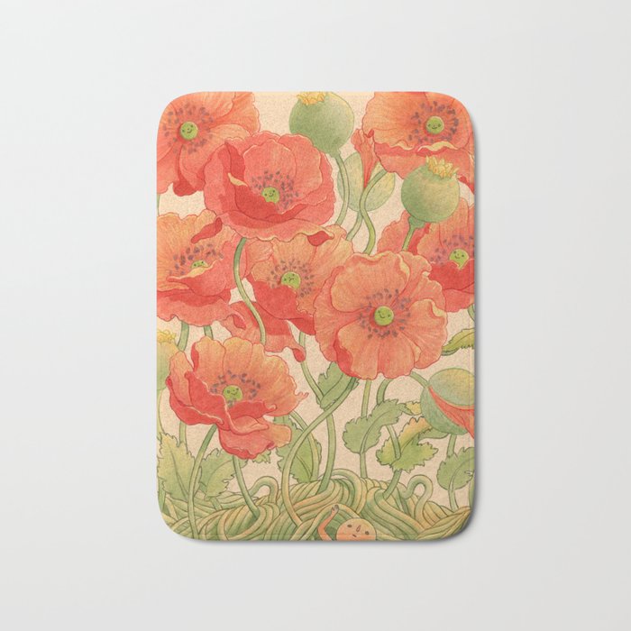Poppy Season Bath Mat Gallery Image 1