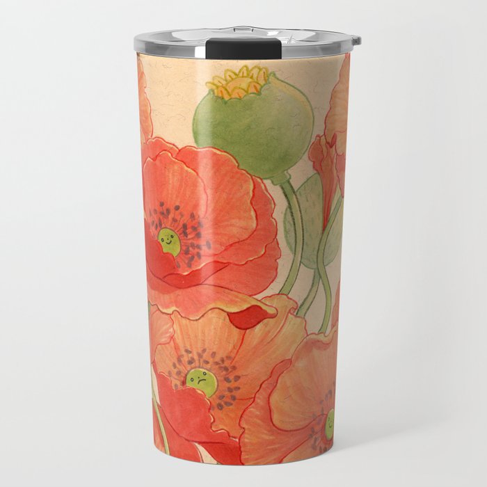 Poppy Season Travel Mug Gallery Image 1