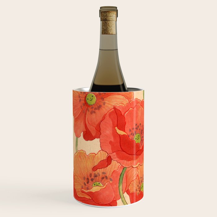 Poppy Season Wine Chiller Gallery Image 2
