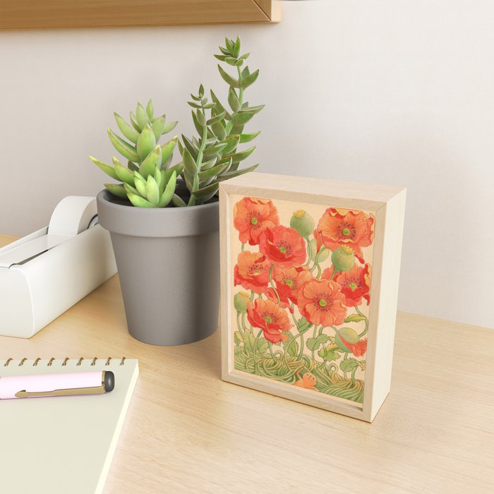 Poppy Season Mini Art Print Gallery Image 2