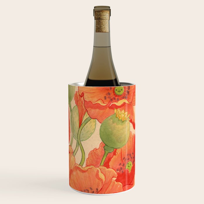 Poppy Season Wine Chiller Gallery Image 3
