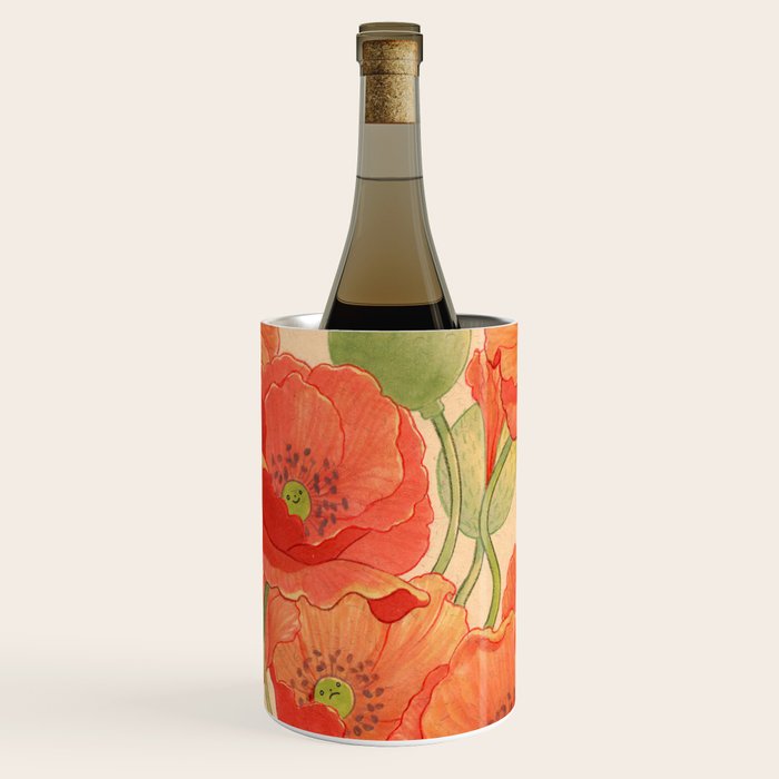 Poppy Season Wine Chiller Gallery Image 1