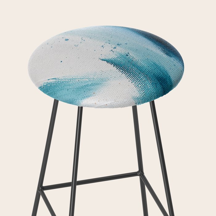Abstract Oil Painting No.33 Stool Gallery Image 2