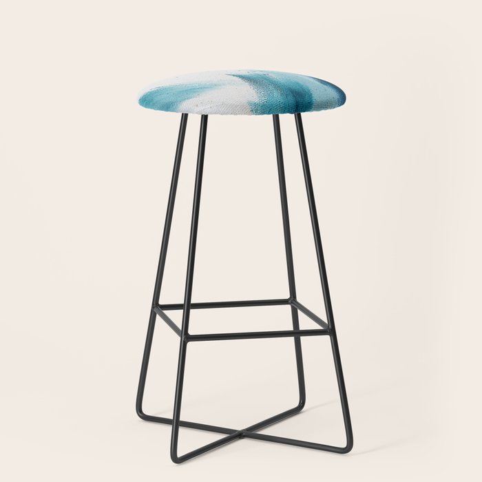 Abstract Oil Painting No.33 Stool Gallery Image 1