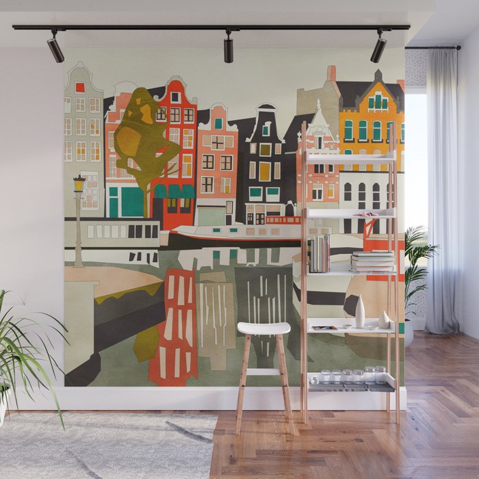 Amsterdam 1 Wall Mural Gallery Image 1
