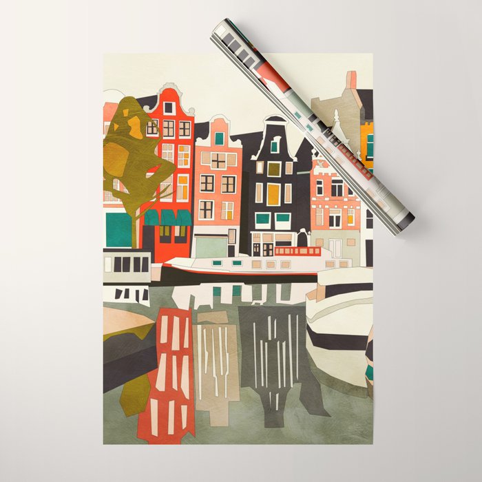 Amsterdam 1 Wrapping Paper Gallery Image 1