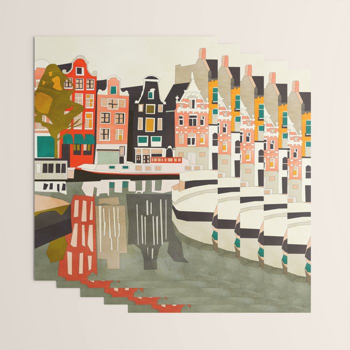 Amsterdam 1 Wrapping Paper Gallery Image 3