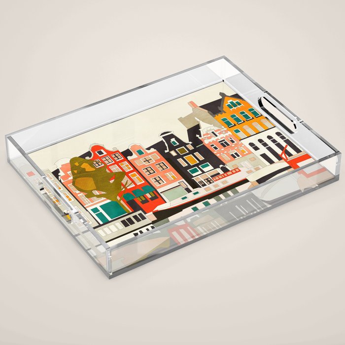 Amsterdam 1 Acrylic Tray Gallery Image 1