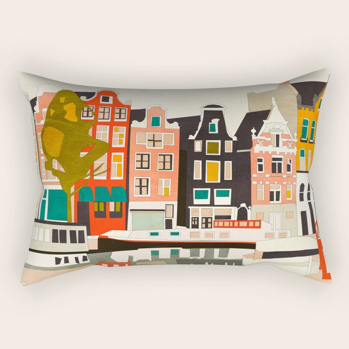 Amsterdam 1 Rectangular Pillow Gallery Image 1