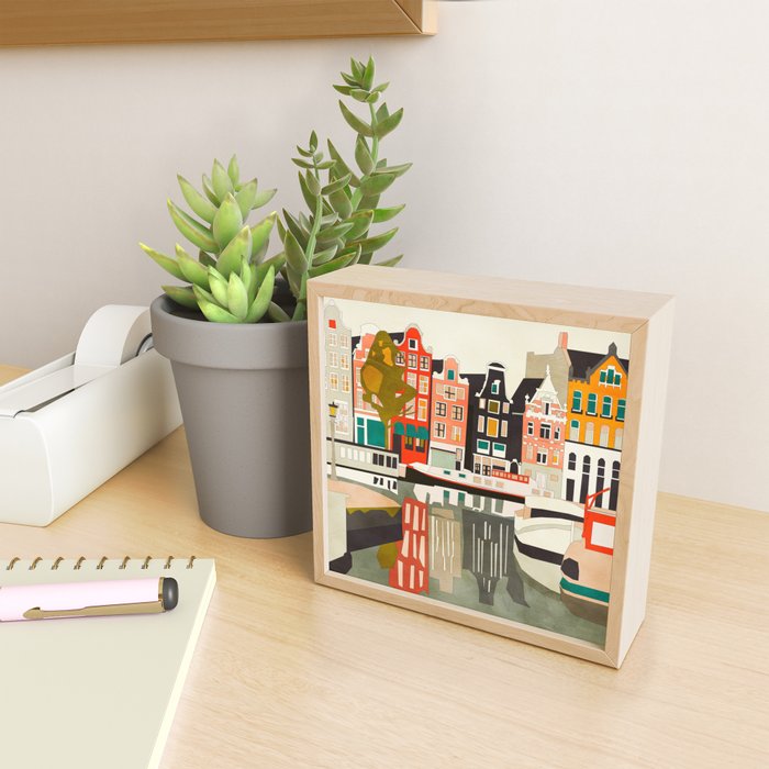 Amsterdam 1 Mini Art Print Gallery Image 2