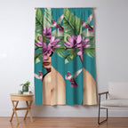 Hummingbird Whispers Window Curtain Gallery Image 5