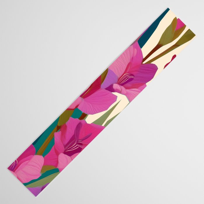 Magenta Garden Table Runner Gallery Image 3
