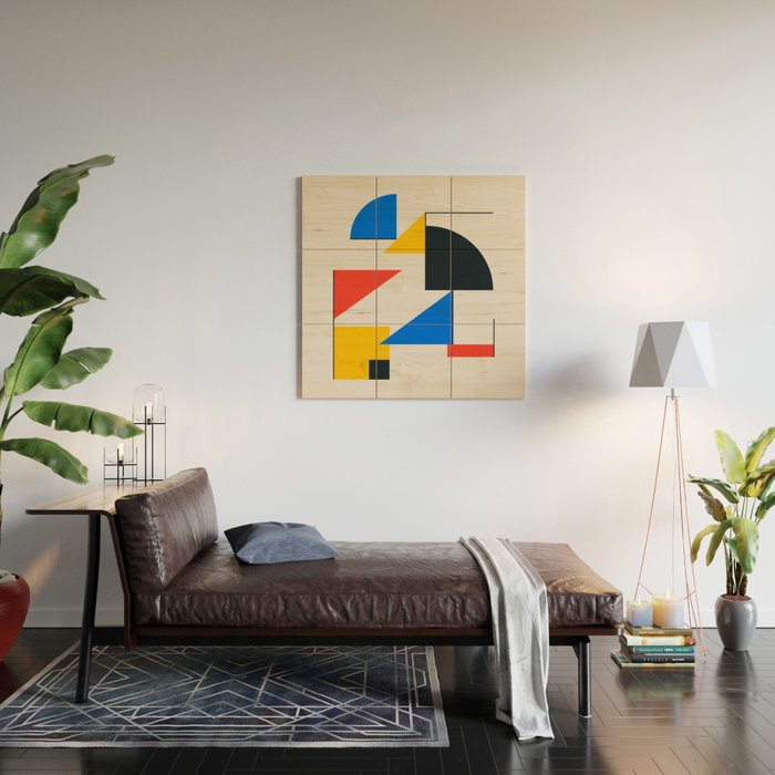 BAUHAUS 05: Exhibition 1923 | Mid Century Series  Wood Wall Art Gallery Image 2