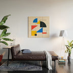 BAUHAUS 05: Exhibition 1923 | Mid Century Series  Wood Wall Art Gallery Image 2