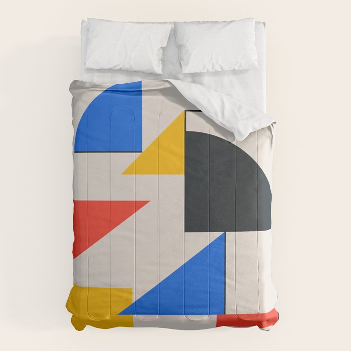 BAUHAUS 05: Exhibition 1923 | Mid Century Series  Comforter Gallery Image 6