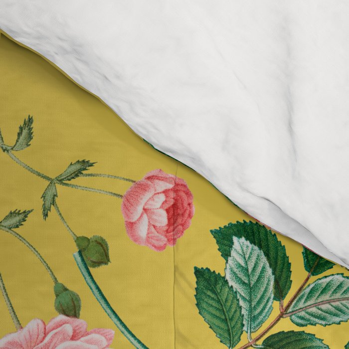 Antique Roses Floral Pattern Comforter Gallery Image 4